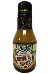 SAUCE SALADE AU SESAME "KM" 220ML SAUCE SALADE AU SESAME