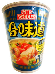 SOUPE FRUITS DE MER CUP NOODLES 
