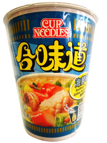SOUPE FRUITS DE MER CUP NOODLES 