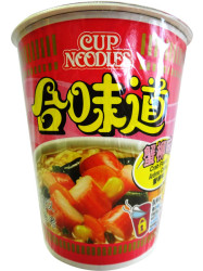 SOUPE AUX CRABES CUP NOODLES "NISSIN" 75G SOUPE AUX CRABES CUP NOODLES