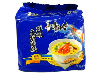 SOUPE A SAVEUR CREVETTES ET POISSONS "KANGSHIFU" 4×92G SOUPE A SAVEUR CREVETTES ET POISSONS