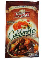 SAUCE POUR RAGOUT DE BOEUF CALDERETA "MAMA SITA'S" 80G SAUCE POUR RAGOUT DE BOEUF CALDERETA
