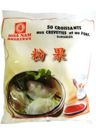 CROISSANTS AUX CREVETTES ET AU PORC 