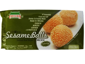 SESAME BALLS A L'HARICOT ROUGE SALE "CHINATOWN" 228G SESAME BALLS A L'HARICOT ROUGE SALE