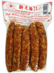 SAUCISSE A LA CITRONNELLE "SING QUANG YIN" 500G SAUCISSE A LA CITRONNELLE