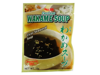 PREPARATION SOUPE WAKAME 