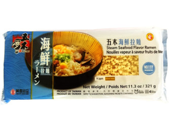 NOUILLES VAPEUR A SAVEUR FRUITS DE MER 
