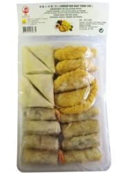 ASSORTIMENT DE COLLATIONS FRITES 