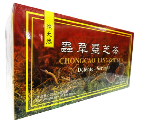 THE AUX PLANTES CHONGCAO LINGZHI 