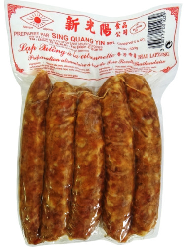 SAUCISSE A LA CITRONNELLE 