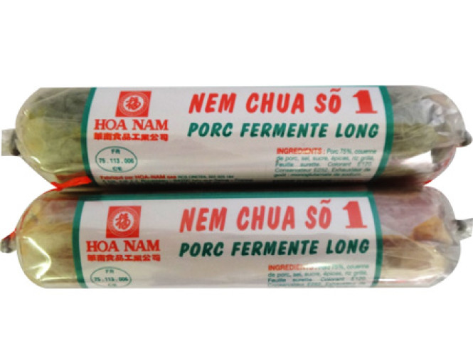 NEM CHUA PORC FERMENTE LONG 